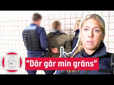 Efterlyst man blir HOTFULL mot gränspolisen | Gränsbevakarna Sverige | Kanal 5 Sverige