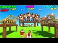 AMAAN TEAM vs GORO THE GIANT 999 TEAM in Animal Revolt Battle Simulator with SHINCHAN and CHOP