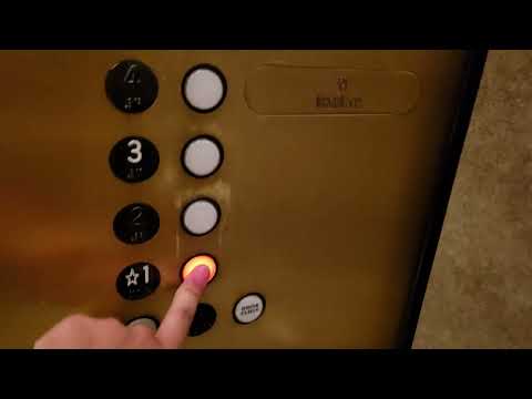 Modded 1986 Montgomery A-Series Traction Elevators @ Nordstrom, South Coast Plaza, Costa Mesa CA