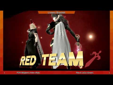 Gwinnett Brawl May 2016   Smash 4 Losers Bracket   P2W Mikalott & Arlen Red vs Flea & LoCo Green