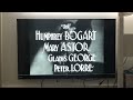 Opening To Maltese Falcon 1941 DVD