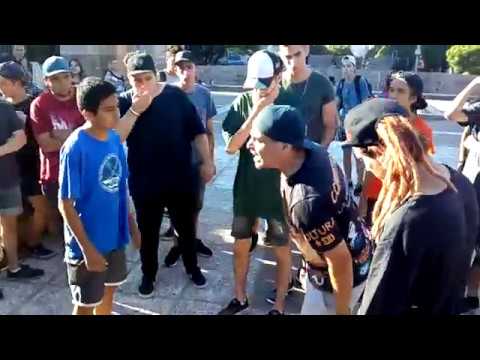 RAP GOD   OCTAVOS DE FINAL   NONET Y KHARA VS MATT SVEN Y WAI VS NACHO Y TONGA1