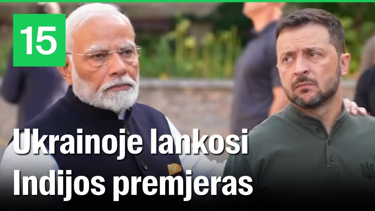 Diplomatinėje kryžkelėje: Indijos premjeras lankos Kyjive, prieš mėnesį viešėjęs pas Putiną
