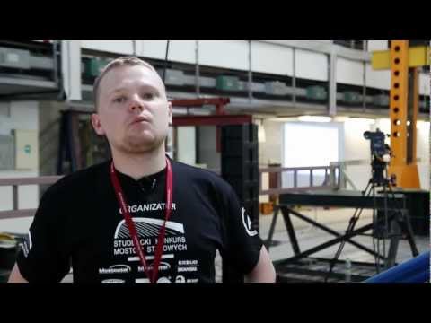 Politechnika Wrocławska - Studencki Konkurs Mostów Stalowych 27.04.2012 REPORTAŻ.avi