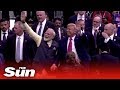 "Howdy Modi!" - Donald Trump hosts Indian Prime Minister Narendra Modi at Texas rally "Howdy Modi!" - Donald Trump hosts Indian Prime Minister Narendra Modi at Texas rally