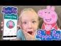 Calling Peppa Pig OMG She Answers She Can T Whistle In My Hello Kitty Car Skit