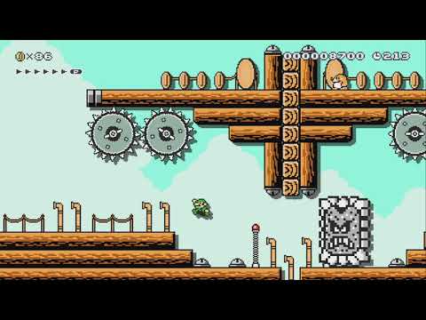 THWOMPED!: Airship Antics by Coops789 - Super Mario Maker 2 - No Commentary 1bu
