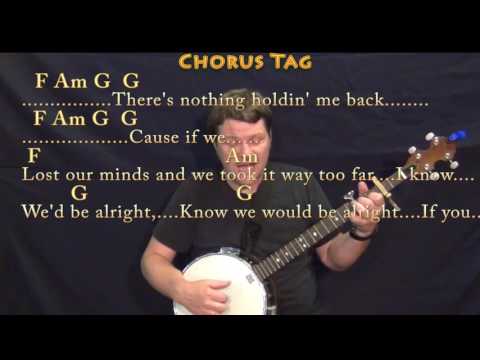 There's Nothing Holdin' Me Back (Shawn Mendes) Banjo Cover Lesson -Chords/Lyrics - Capo 2nd