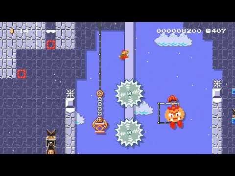 Super Mario Maker 2 Winter Dash: Mount Goombrat (Par salt)