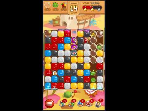 Angry Birds Blast Level 534 - NO BOOSTERS 🎈🐦🎈🐦
