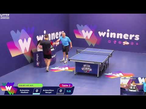 WINners CUP table 2  22.01  Kolomiets Vladimir - Aristarkhov Sergei  13:30