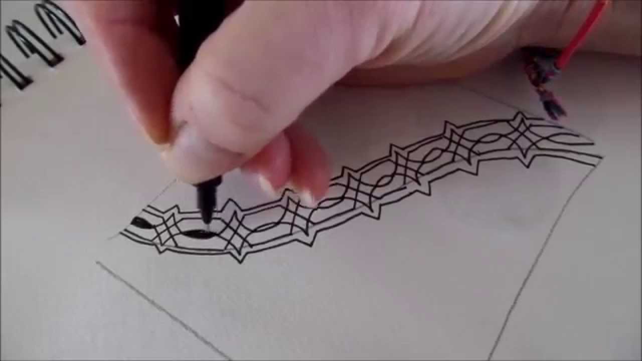How to draw tanglepattern XYP