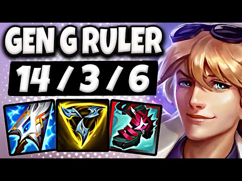 Ezreal vs Tristana ADC [ Gen.G Ruler ] Patch 25.13 Ranked NA