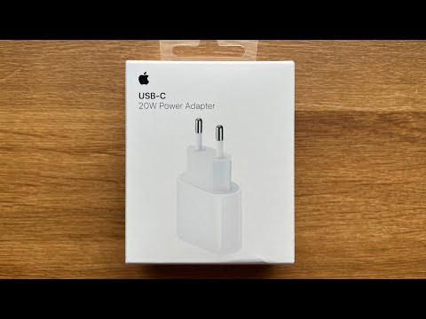 Apple 20W USB-C Power Adapter Unboxing