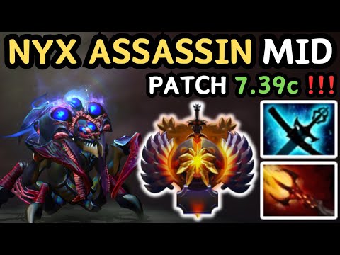 🔥 TRY THIS HERO ON MID !!! INSANE NYX ASSASSIN 20 KILLS 💢 | DOTA 2