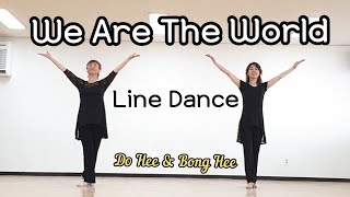 We Are The World - Line Dance (Intermediate) 위아더월드/ 고급 라인댄스 ( 22 Indonesian Choreographers 🇮🇩 )