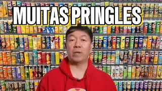 O MAIOR COLECIONADOR DO MUNDO DE POTES DE PRINGLES