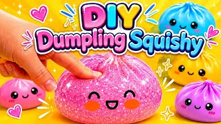 How to make viral dumpling at home / Paper craft/ Easy craft ideasDIY/ school project/art and craft