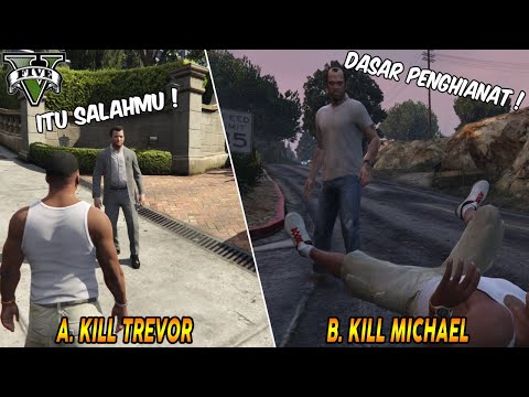 GTA 5 - All Endings And Consequences