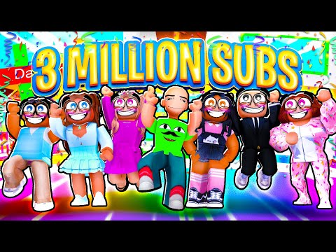 DAYCARE FUNNY 3 MILLION SUBSCRIBERS SPECIAL! | Roblox | Brookhaven 🏡RP