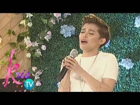 Kris TV: KZ performs 'Wag Ka Nang Umiyak'