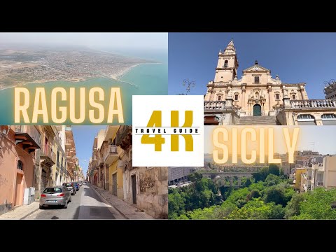 Ragusa, Sicília (Itália) em 4K
