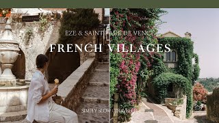 Travel vlog - French Riviera's Most Beautiful Villages: Visiting Èze & Saint Paul de Vence l SIMPLY SLOW TRAVELER