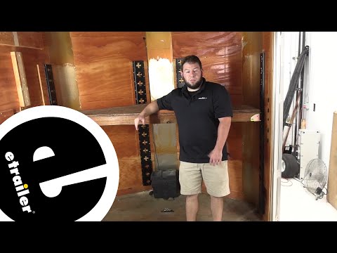 etrailer | Review of the CargoSmart X Track Trailer Shelf Bundle