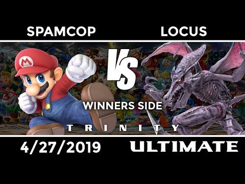 Trinity 2019: WR1 - Spamcop (Mario) vs TGS|Locus (Ridley)