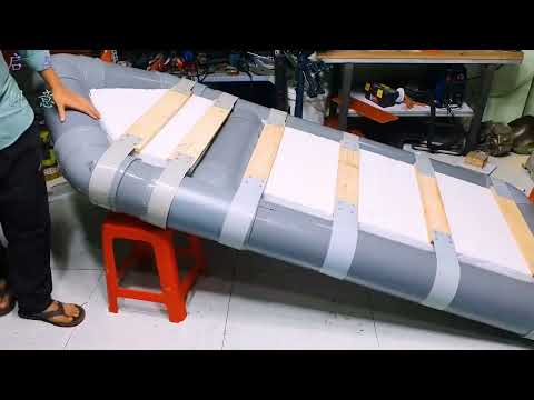 Plastic Pipe Boat Amazing Video