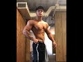 18 Year Old bodybuilder Connor Siddall physique update muscle flex