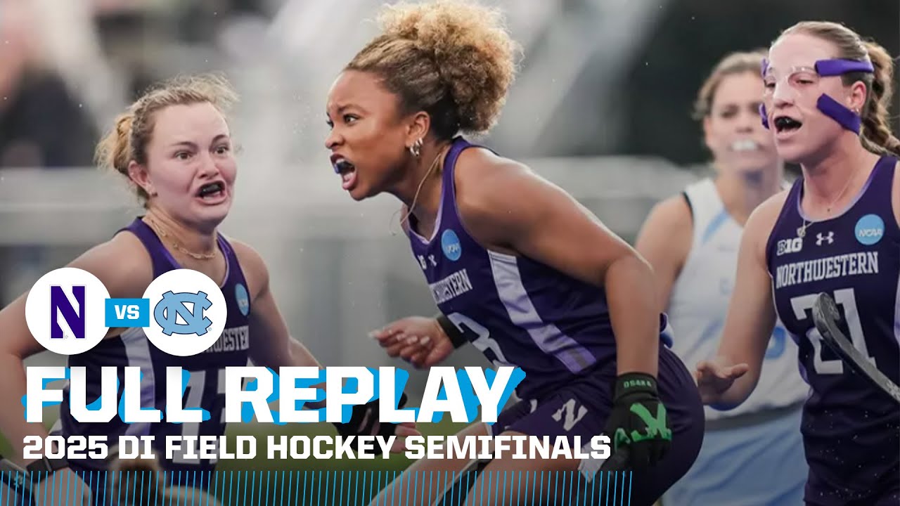 Northwestern vs. UNC: 2025 NCAA field hockey semifinals | FULL REPLAY