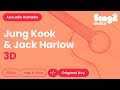 3D - Jung Kook & Jack Harlow (Karaoke Acoustic)