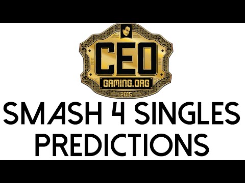 Keitaro's CEO Smash 4 Top 16 Predictions (Winners Bracket only)