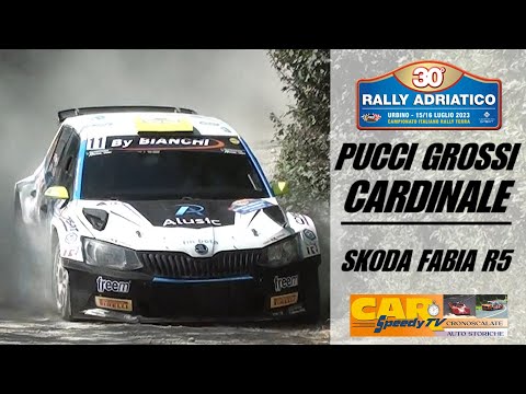 Rally Adriatico 2023 || Pucci Grossi Angelo-Cardinali Francesco || Skoda Fabia R5
