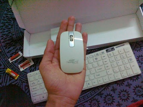 Terabyte Wireless Keyboard And Mouse Combo Unboxing Review & Test