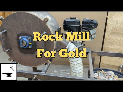Rock Crusher Build - Impact Chain Mill For Gold Prospecting