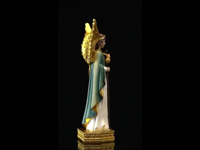 Vídeo relacionado con Estatua del Arcángel Rafael, 23cm Figura del Arcángel Rafael de Resina, Escultura de Figura Religiosa, Figuras Coleccionables Figuras Religiosas Escultura de Ángel Navideño para Decoración del Hogar