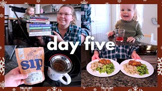 VLOGMAS DEC 5 | restocking my little free library, asian turkey meatballs + christmas parade