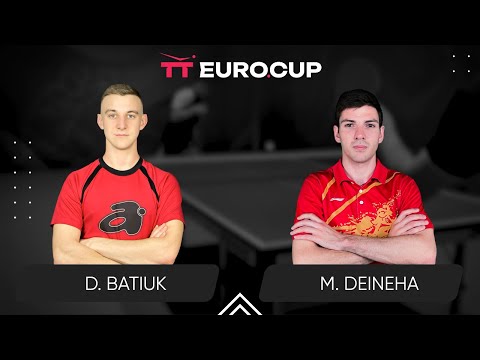12:50 Dmytro Batiuk - Maksym Deineha 25.08.2024 TT Euro.Cup Ukraine  Master. TABLE 4