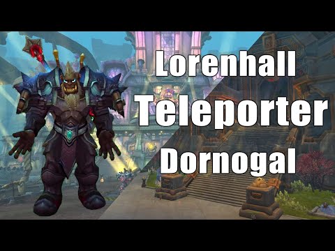 Lorenhall Portal and Dornogal Portal - Teleporter - World of Warcraft