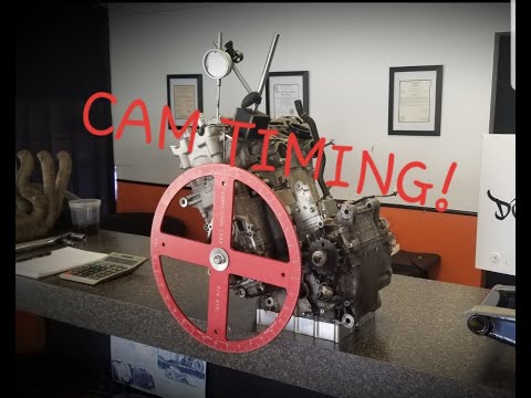 How to check and adjust cam timing on gsxr1000 engine the easy way