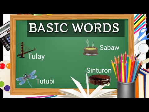 Daily Life| 120 Must Know Filipino Words With Pictures| English-Tagalog Vocabulary
