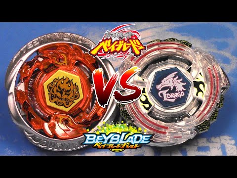 BATTLE: BURN PHOENIX vs LIGHTNING L-DRAGO!! Beyblade Burst MFB Remake
