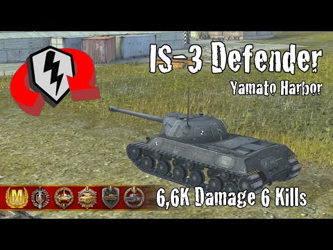 IS-3 Defender  |  6,6K Damage 6 Kills  |  WoT Blitz Replays