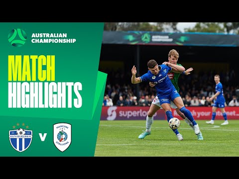 South Melbourne v Marconi Stallions | Highlights | 2025 Australian Championship Grand Final