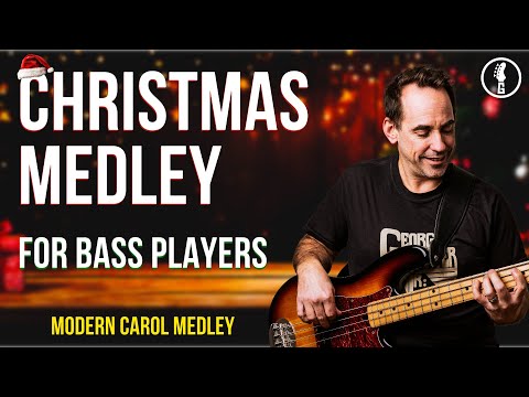 Classic Christmas Carols on Bass | Full Medley Tutorial (No.69)