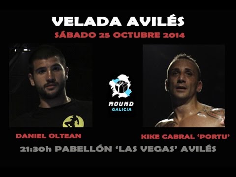 AVILES 10/14 Kike Cabral 'Portu' -vs- Daniel Oltean