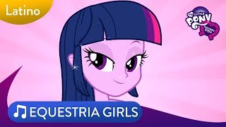 Kadr z teledysku La Noche Aquí Está [This is Our Big Night] (Latin Spanish) tekst piosenki My Little Pony: Equestria Girls (OST)