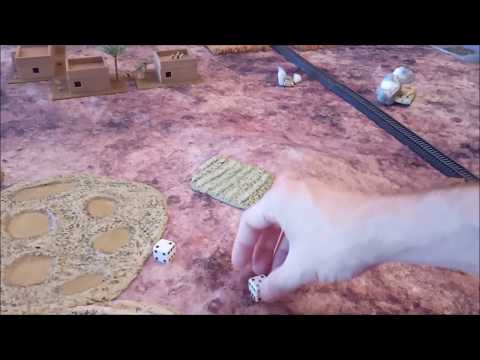 Crossfire WW2 Battle Report - British 8th vs DAK